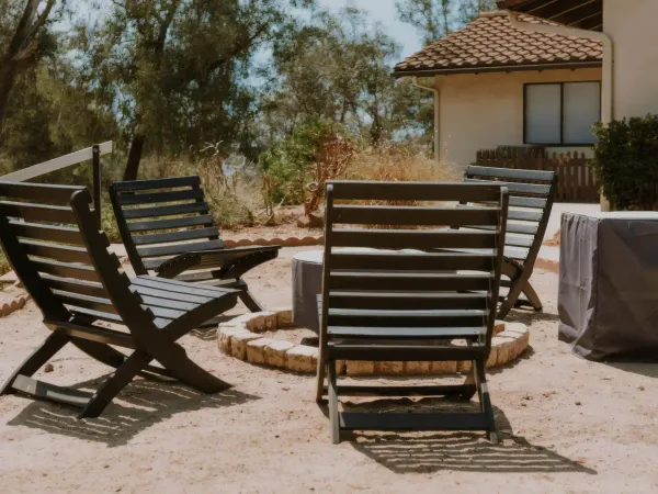 Ranch signage on the property at San Diego Trail Company's Airbnb ranch in Poway, CA